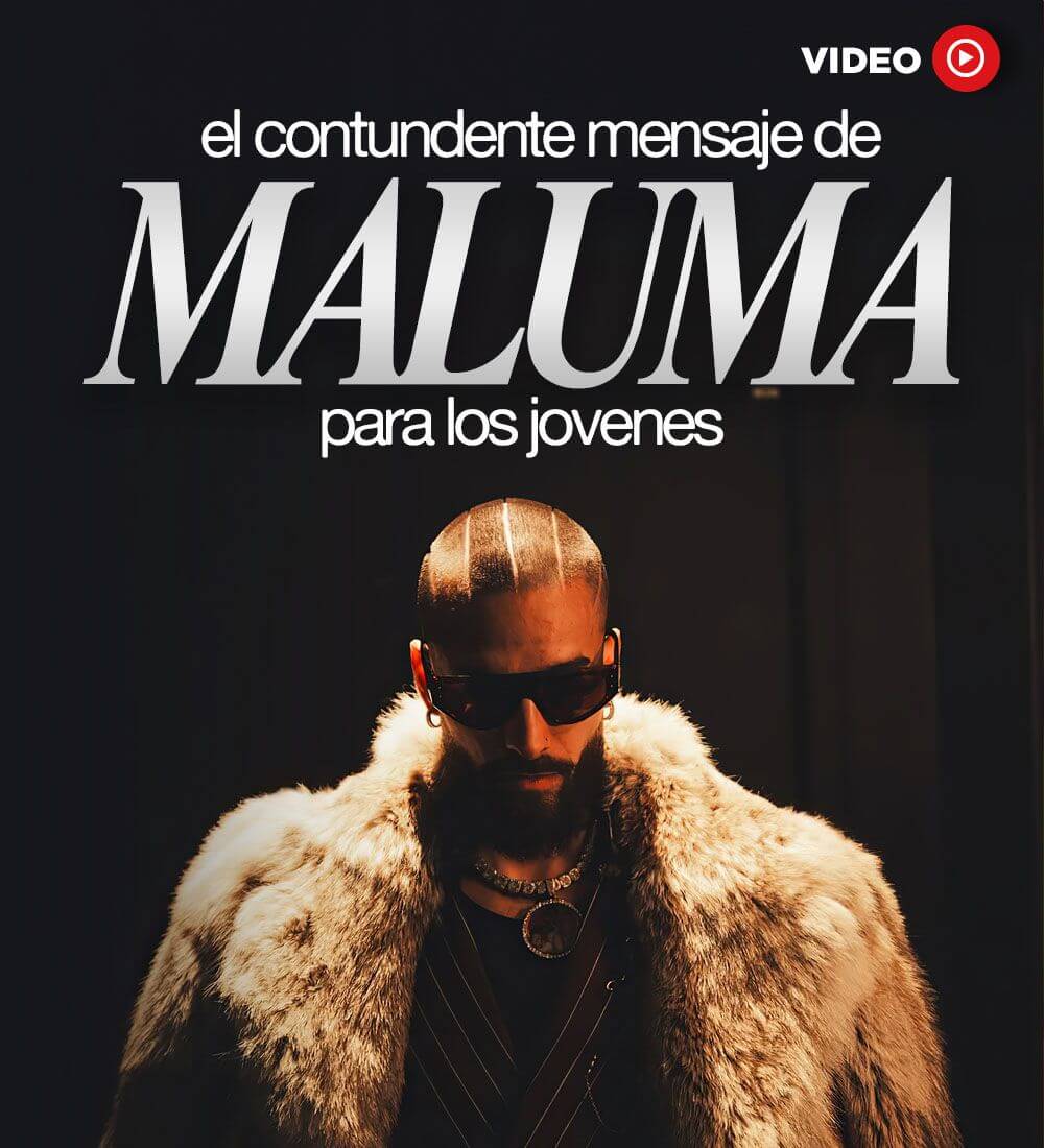 El contundente mensaje de Maluma para la juventud